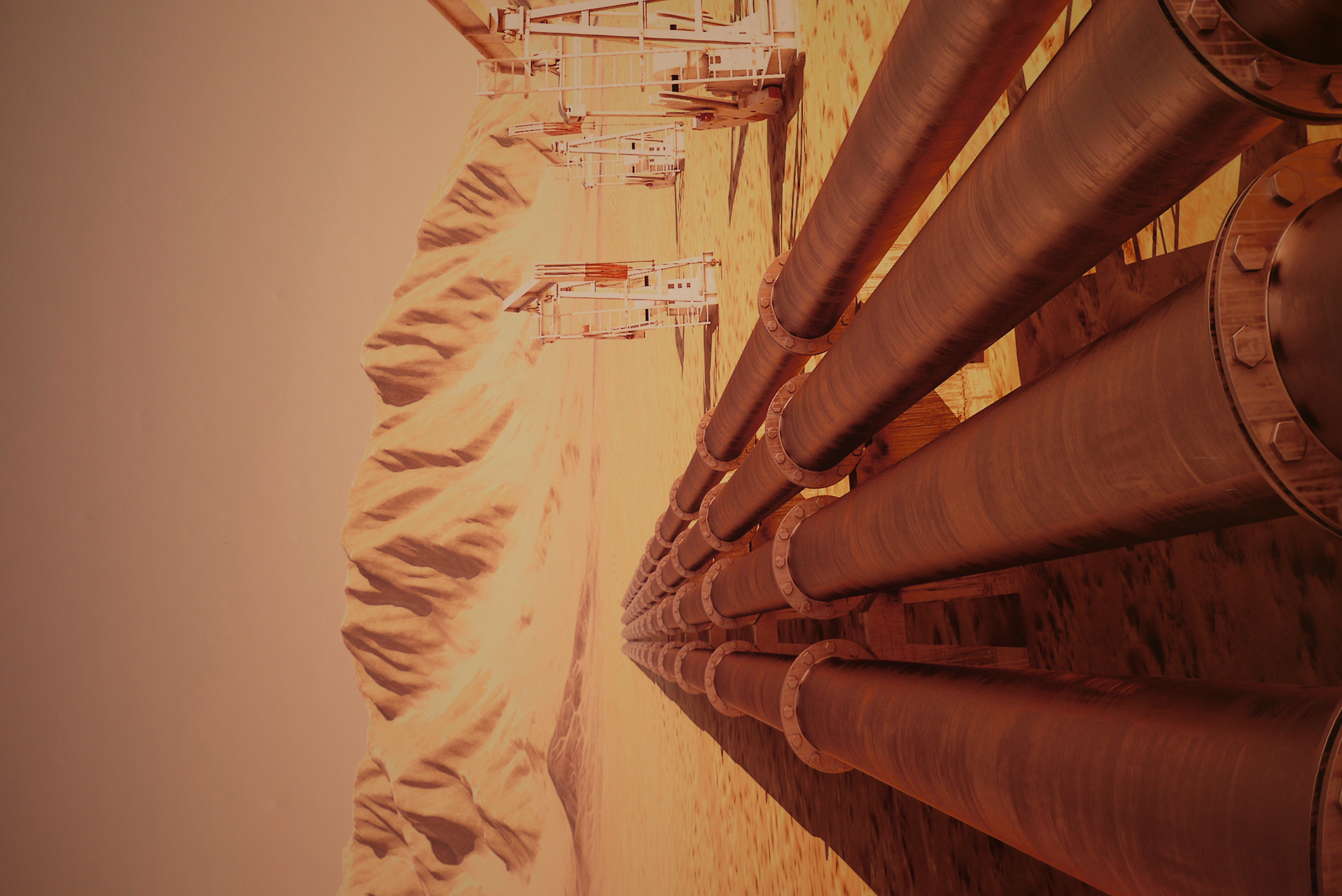 infra werken met polen